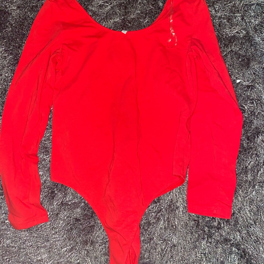 Red Bodysuit